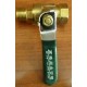 Valve Ball Male Hose Connector 1/4"